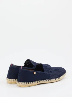 Verbenas – Espadrilles aus Textil in Dunkelblau