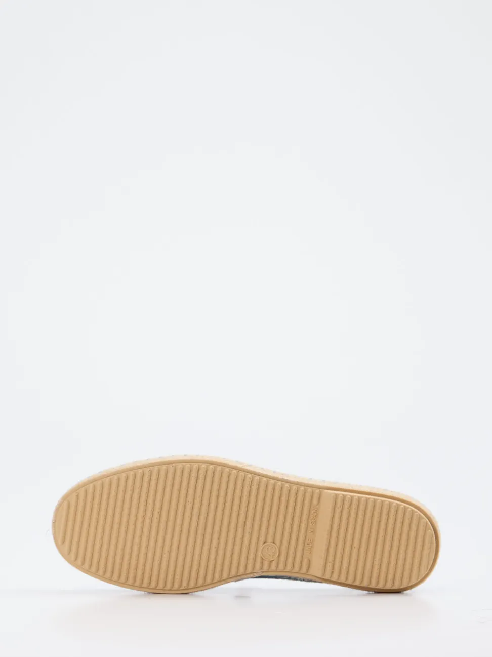 Verbenas – Espadrilles aus Veloursleder in Blau