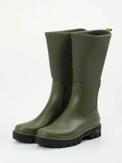 Verbenas – Gummistiefel aus Synthetik in Olivgrün