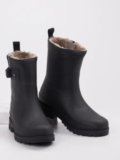 Verbenas – Gummistiefel aus Gummi in Schwarz