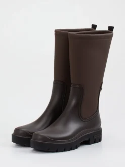 Verbenas – Gummistiefel aus Synthetik dunkelbraun