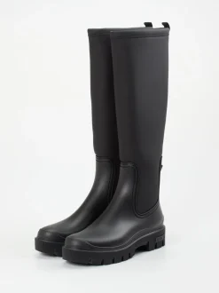 Verbenas – Gummistiefel aus Synthetik schwarz matt