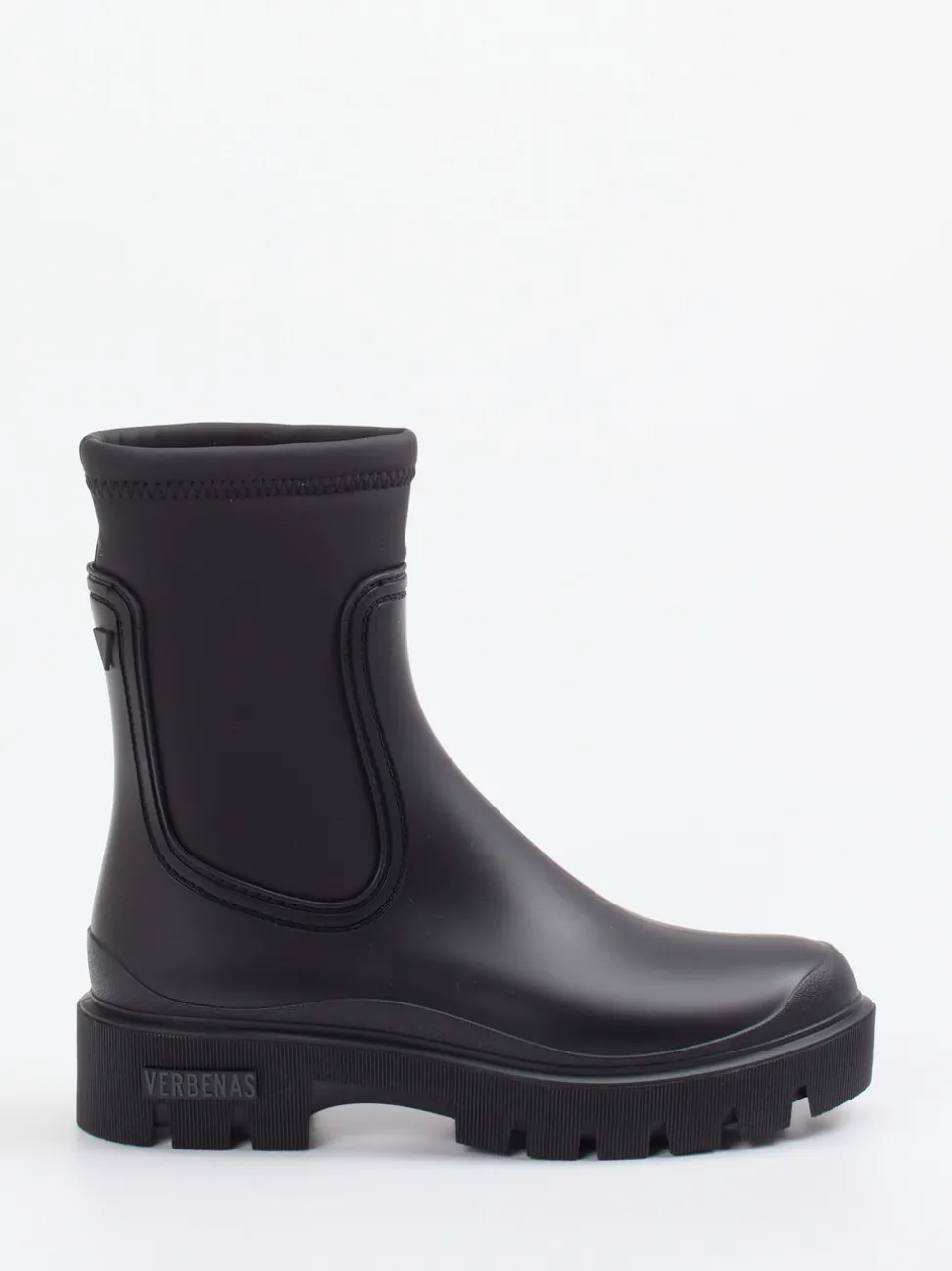 Verbenas – Gummistiefeletten aus Gummi Schwarz