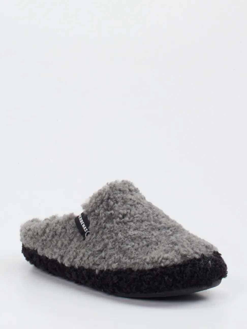 Verbenas – Pantoffeln aus Textil in Grau