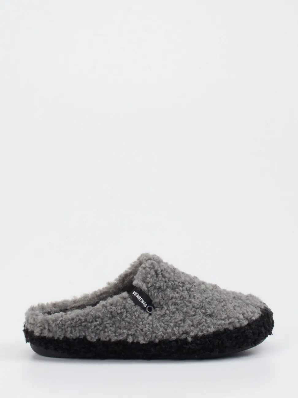 Verbenas – Pantoffeln aus Textil in Grau