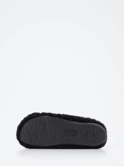 Verbenas – Pantoffeln aus Textil in Grau