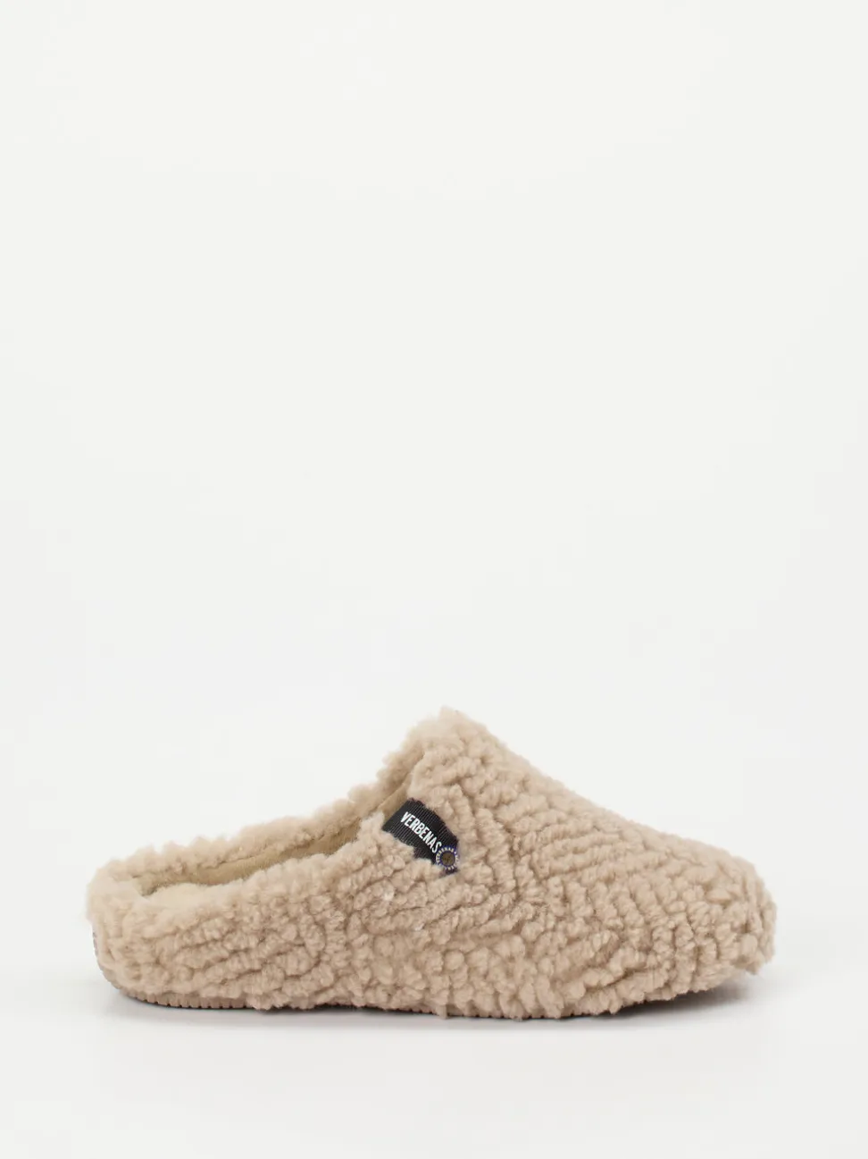 Verbenas – Pantoffeln aus Textil in Plüschoptik