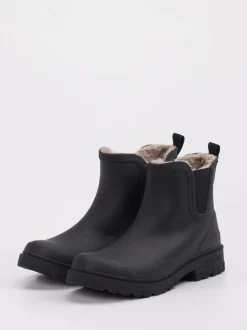 Verbenas – Stiefeletten aus Gummi schwarz gefüttert