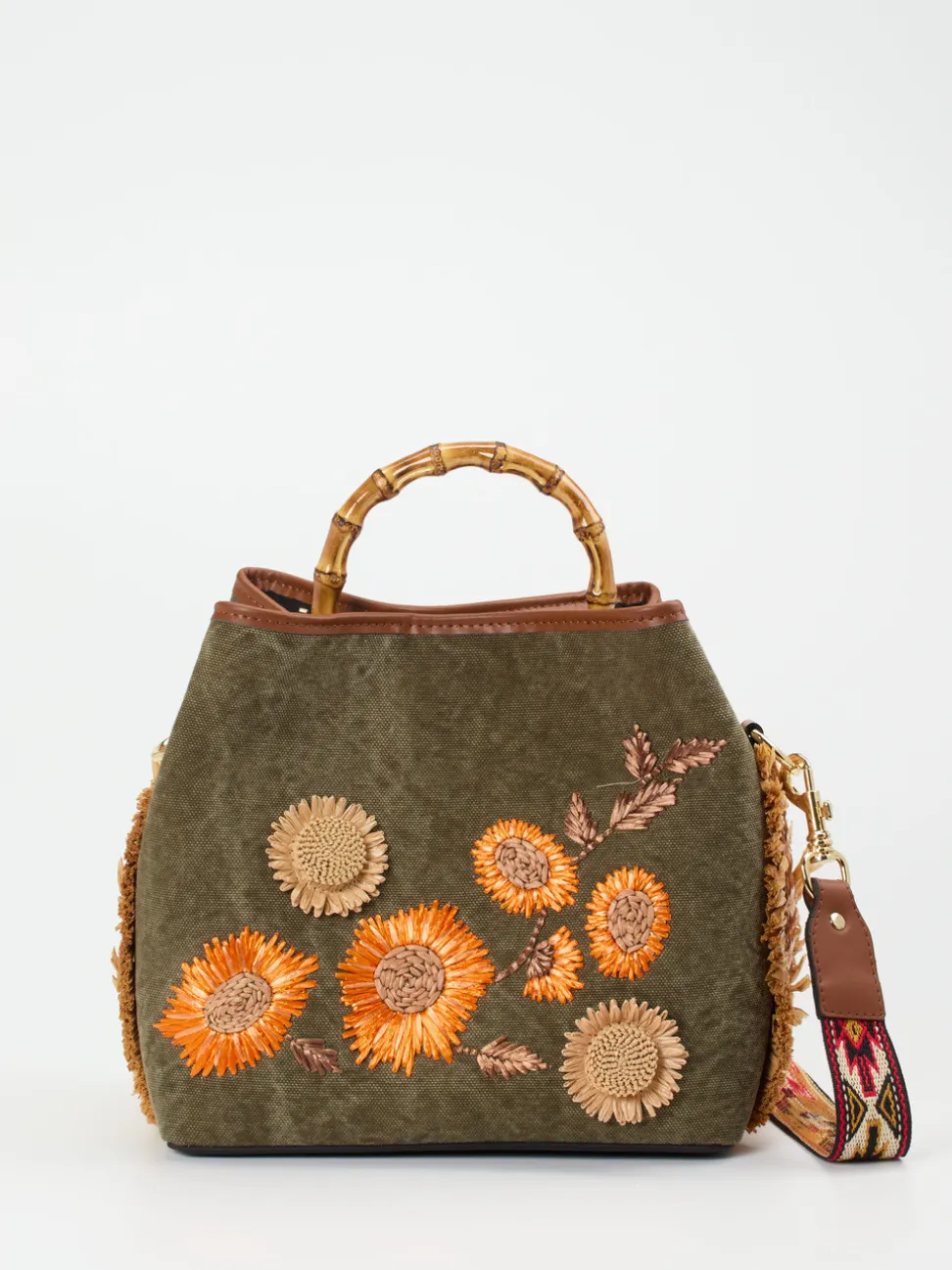 Viamailbag – Matchbeutel aus Textil mit Bambusgriff