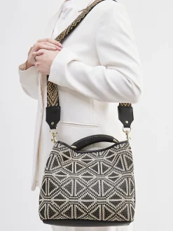 Viamailbag – Schultertasche aus Textil mit Ethno-Details