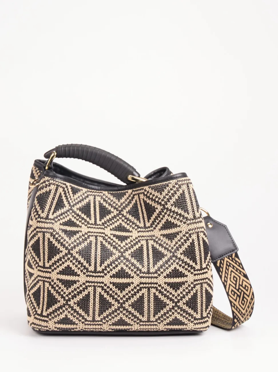 Viamailbag – Schultertasche aus Textil mit Ethno-Details