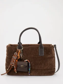 Viamailbag – Shopper Bag aus Textil in Braun