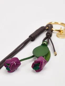 Viamailbag – Taschenanhänger aus Kunstleder Violett