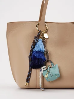 Viamailbag – Taschenanhänger aus Textil Türkisgrün