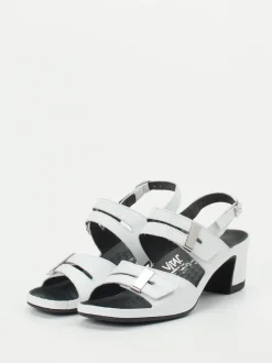 Vital – Slingback-Sandalen aus Kalbleder Weiß