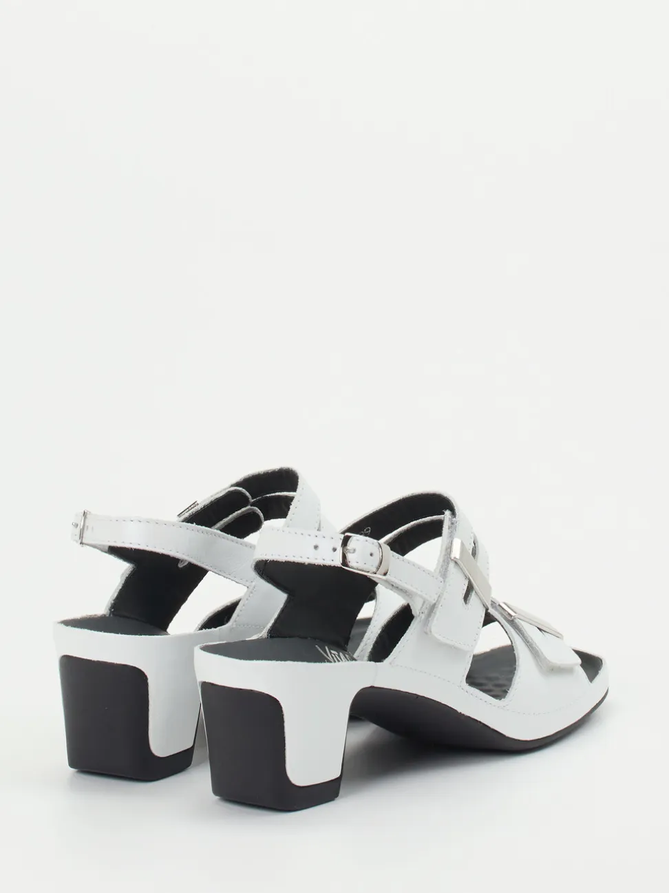 Vital – Slingback-Sandalen aus Kalbleder Weiß