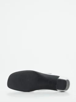Vital – Slingback-Sandalen aus Kalbleder Weiß