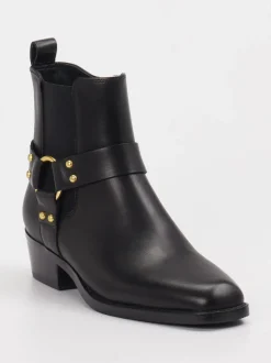 Vivian Ray – Stiefeletten aus Kalbleder Schwarz