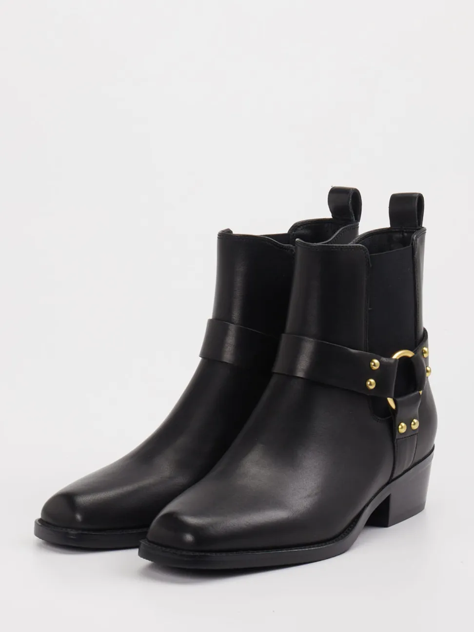 Vivian Ray – Stiefeletten aus Kalbleder Schwarz