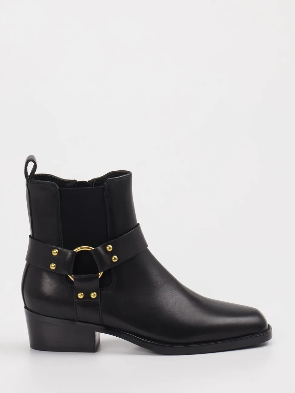 Vivian Ray – Stiefeletten aus Kalbleder Schwarz
