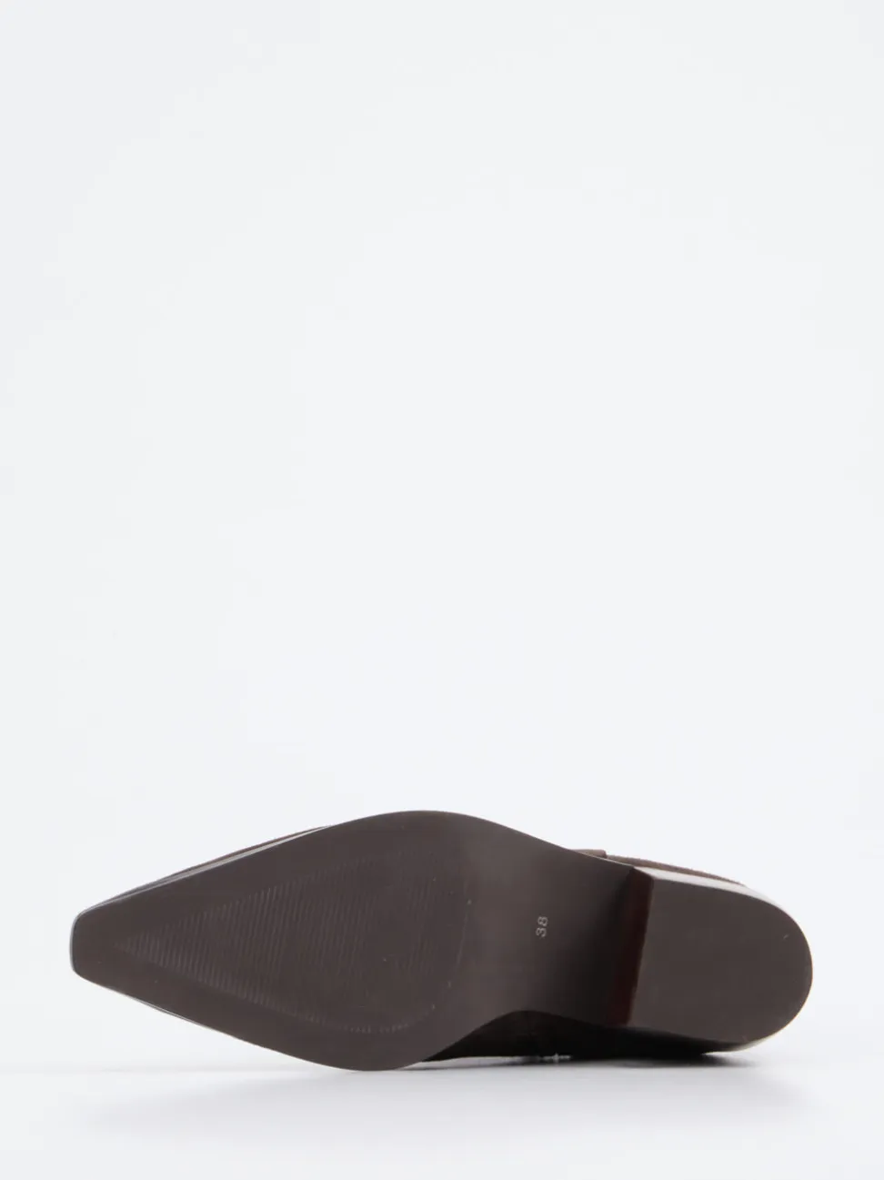 Vivian Ray – Stiefeletten aus Veloursleder Dunkelbraun