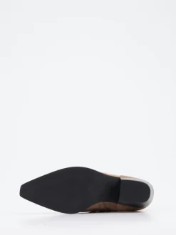 Vivian Ray – Stiefeletten aus Veloursleder sandbraun