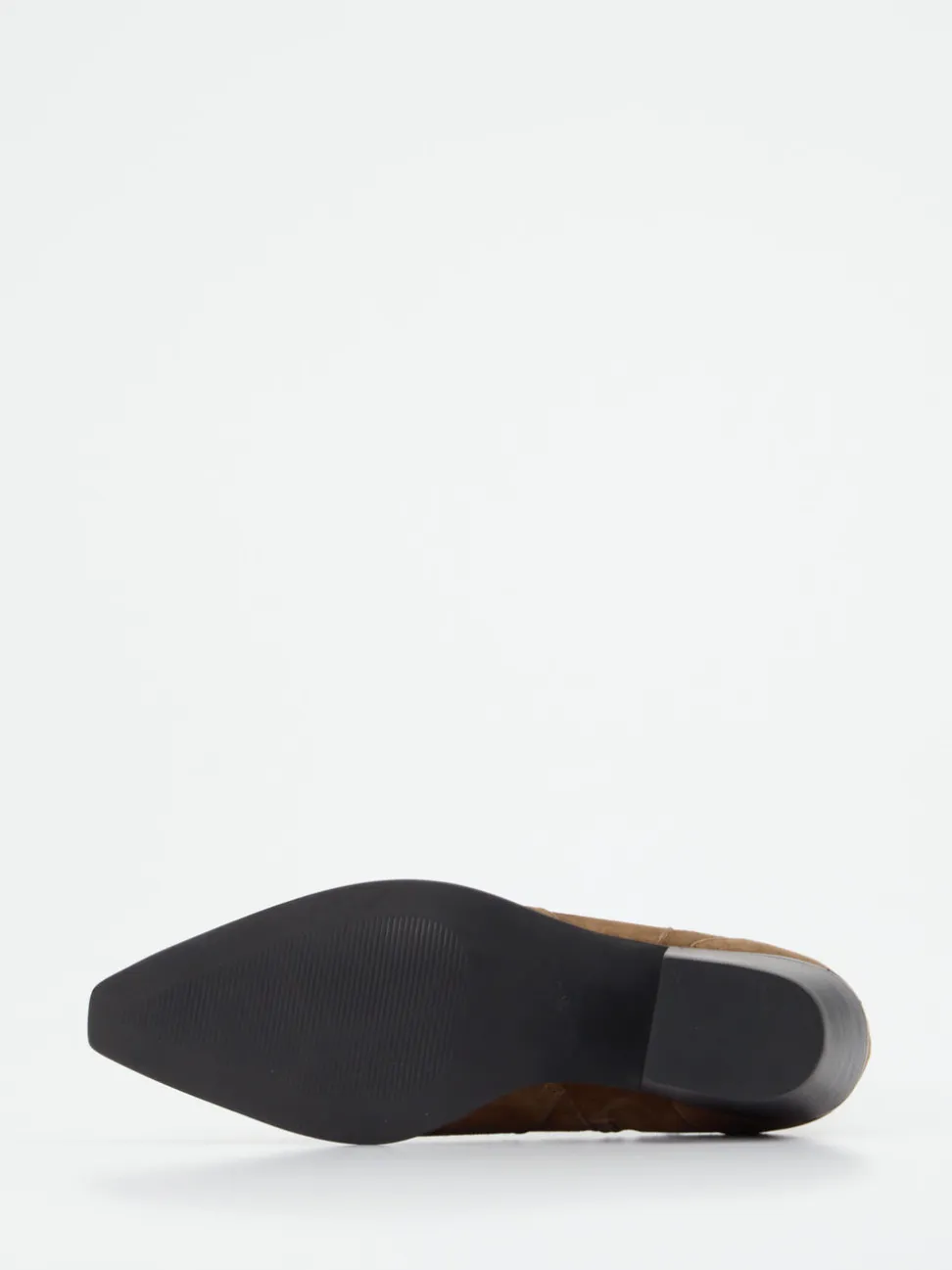 Vivian Ray – Western-Stiefeletten aus Veloursleder Braun