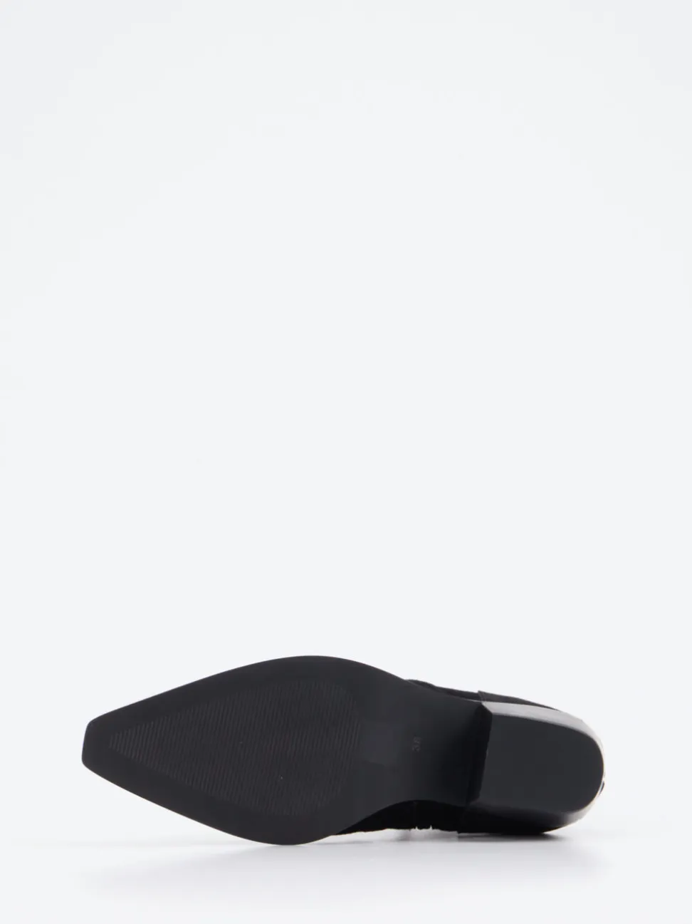 Vivian Ray – Western-Stiefelette aus Veloursleder schwarz