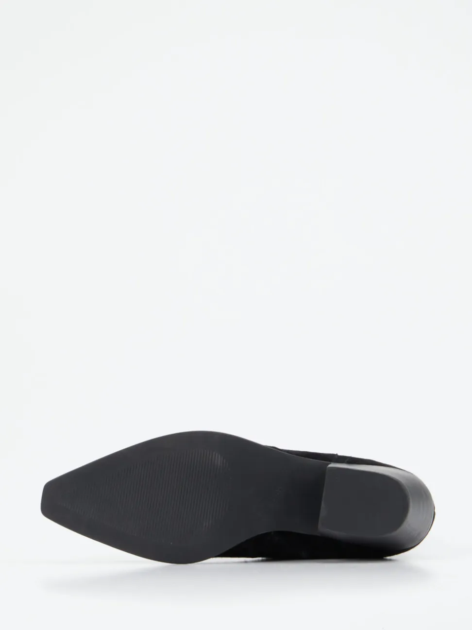 Vivian Ray – Western-Stiefelette aus Veloursleder Schwarz
