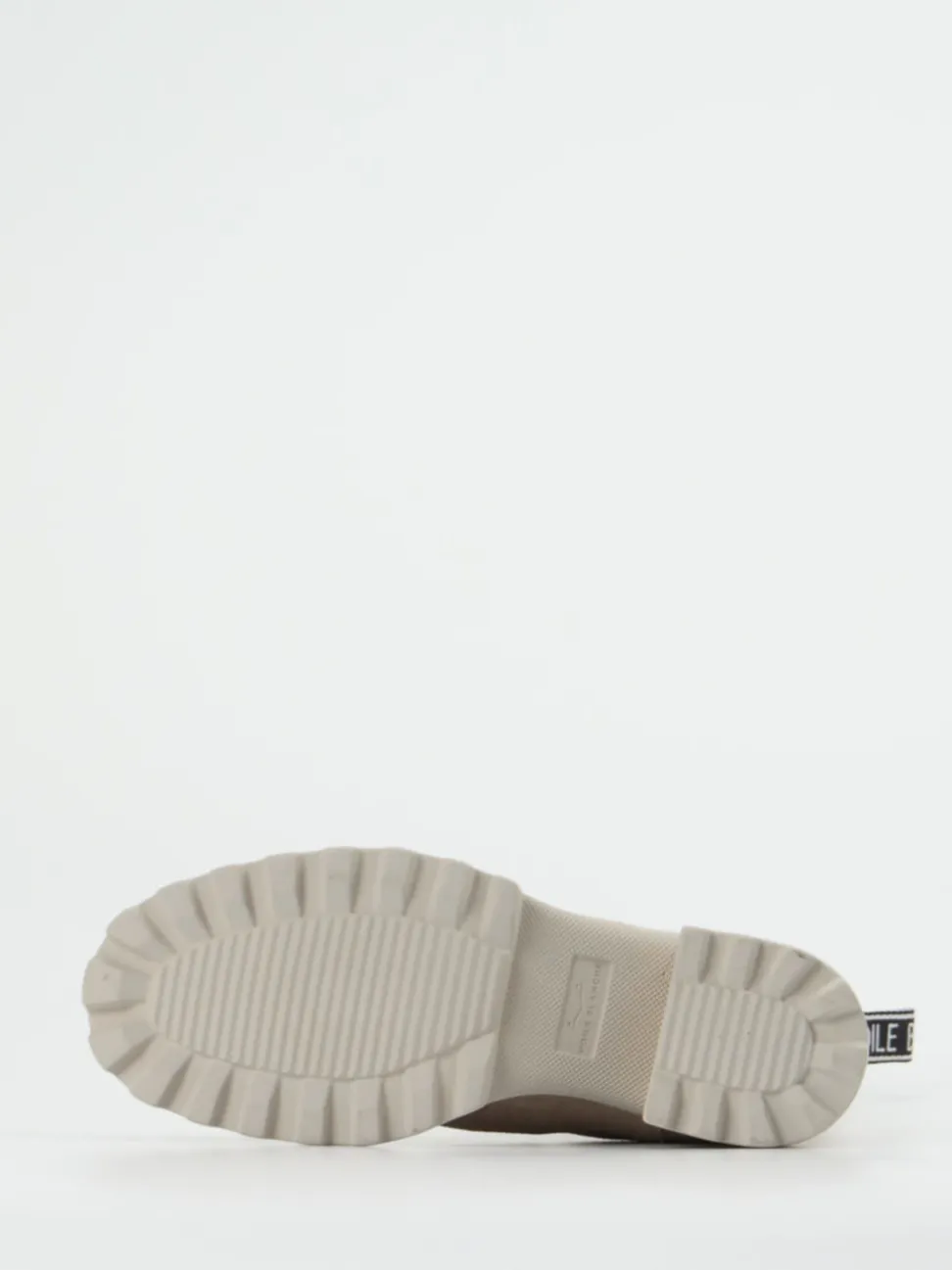 Voile Blanche – Chelsea Boots aus Lammleder in Sandbeige