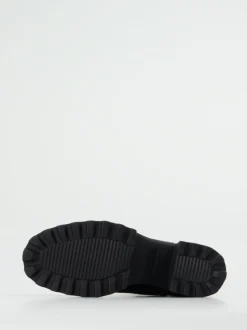 Voile Blanche – Chelsea Boots aus Lammleder Schwarz