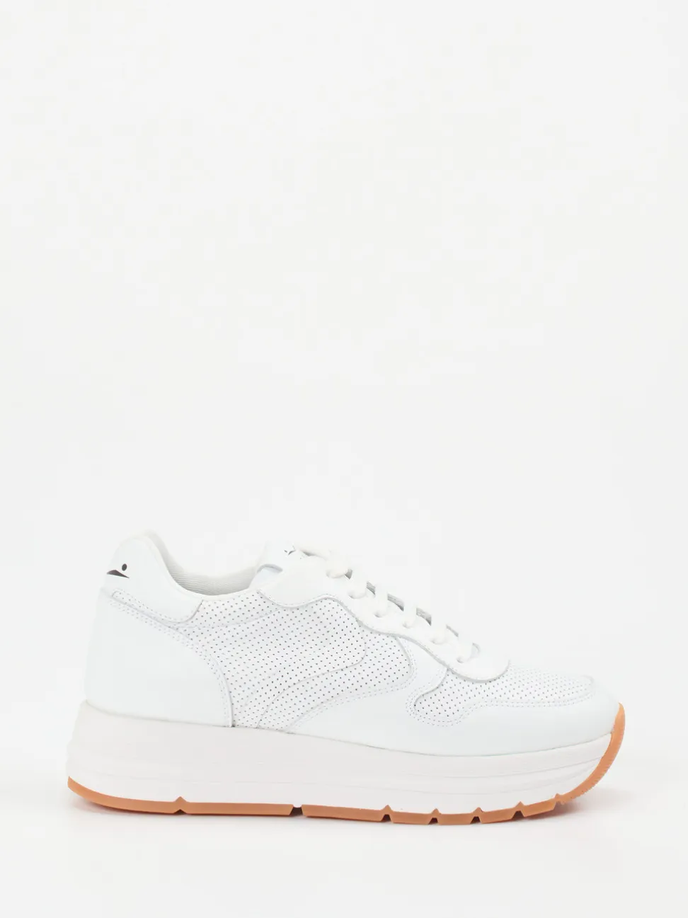 Voile Blanche – Chunky Sneaker aus Kalbleder Weiß