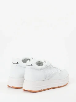 Voile Blanche – Chunky Sneaker aus Kalbleder Weiß