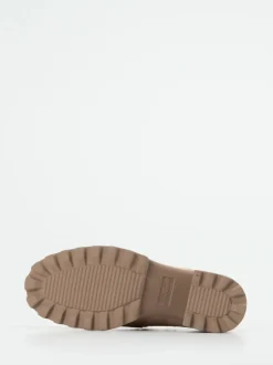 Voile Blanche – Loafer aus Nubukleder mit Teddyfell
