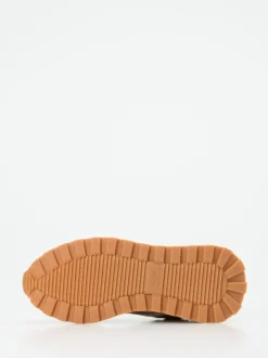 Voile Blanche – Retro-Sneaker aus Veloursleder beige