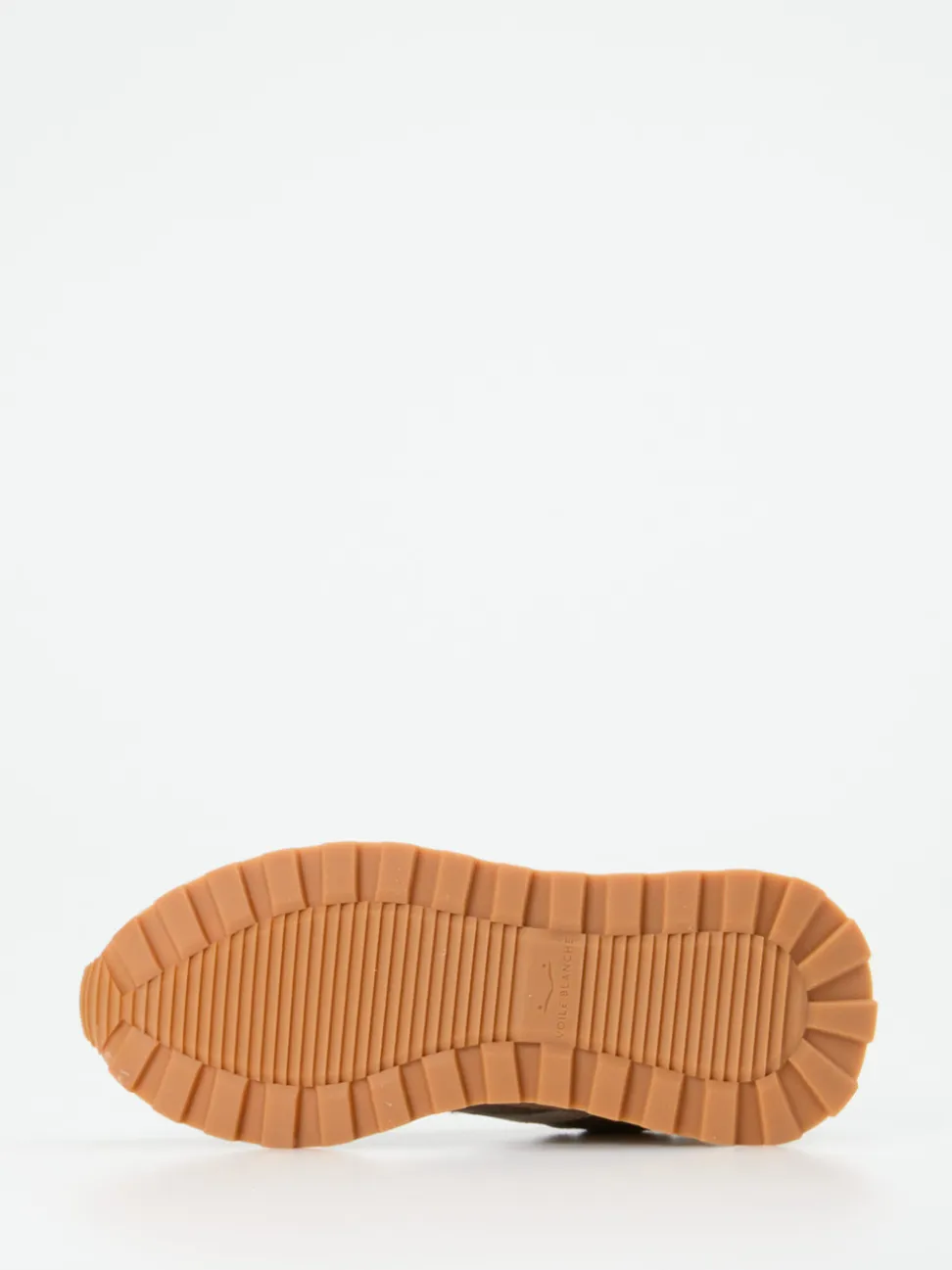 Voile Blanche – Retro-Sneaker aus Veloursleder beige
