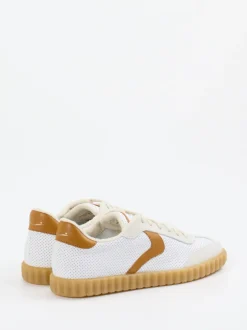 Voile Blanche – Retro-Sneaker aus Kalbleder weiß