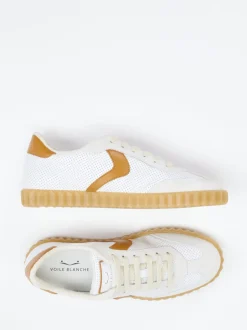 Voile Blanche – Retro-Sneaker aus Kalbleder weiß