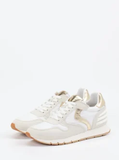 Voile Blanche – Retro-Sneaker aus Veloursleder und Textil