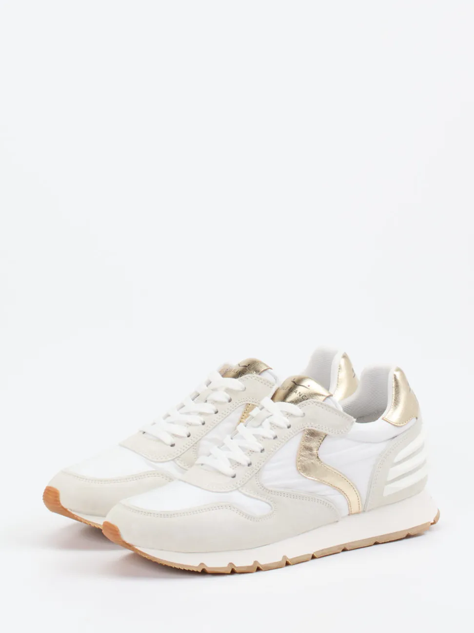 Voile Blanche – Retro-Sneaker aus Veloursleder und Textil