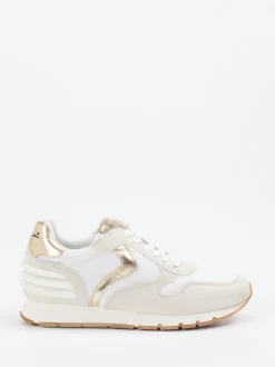 Voile Blanche – Retro-Sneaker aus Veloursleder und Textil