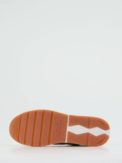 Voile Blanche – Sneaker aus Veloursleder in Multicolor