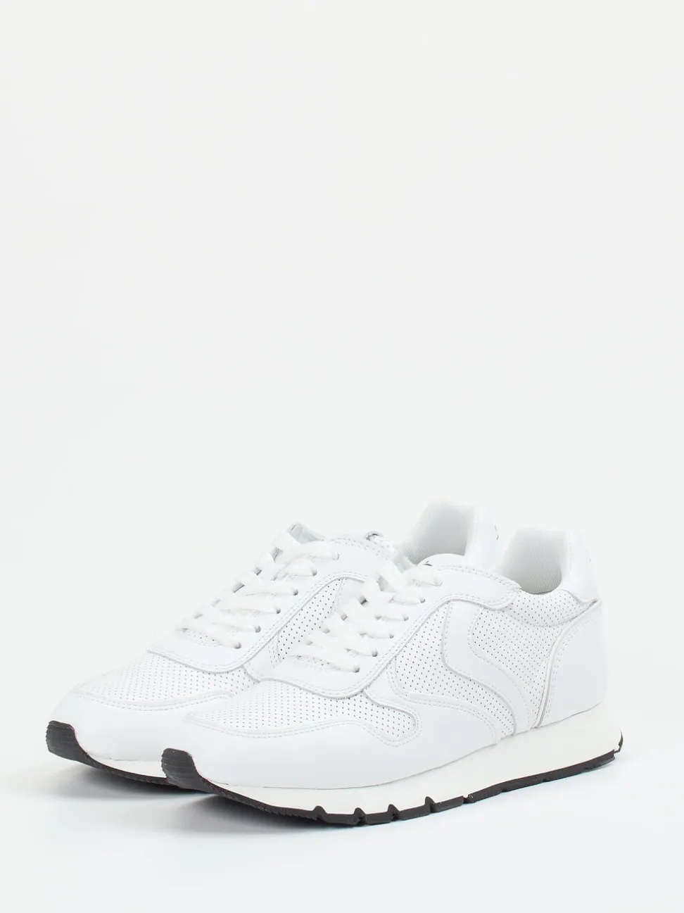 Voile Blanche – Sneaker aus Kalbleder Weiß