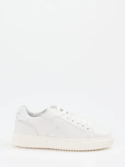 Voile Blanche – Sneaker aus Lammleder Offwhite