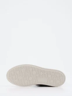 Voile Blanche – Sneaker aus Veloursleder in Beige