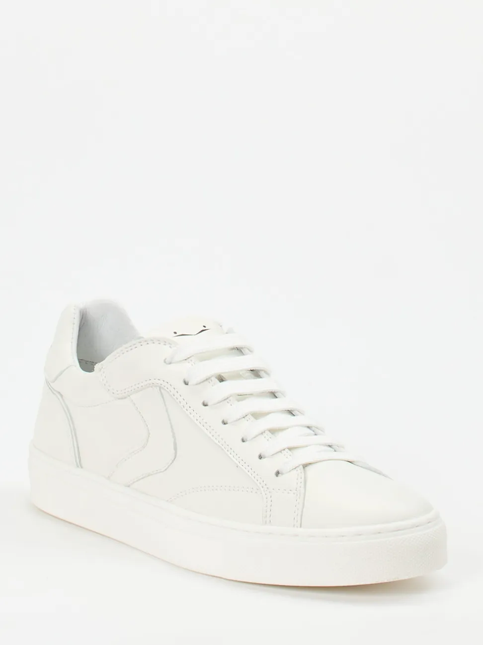 Voile Blanche – Sneaker aus Kalbleder in Offwhite