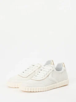 Voile Blanche – Sneaker aus Lammleder in Offwhite