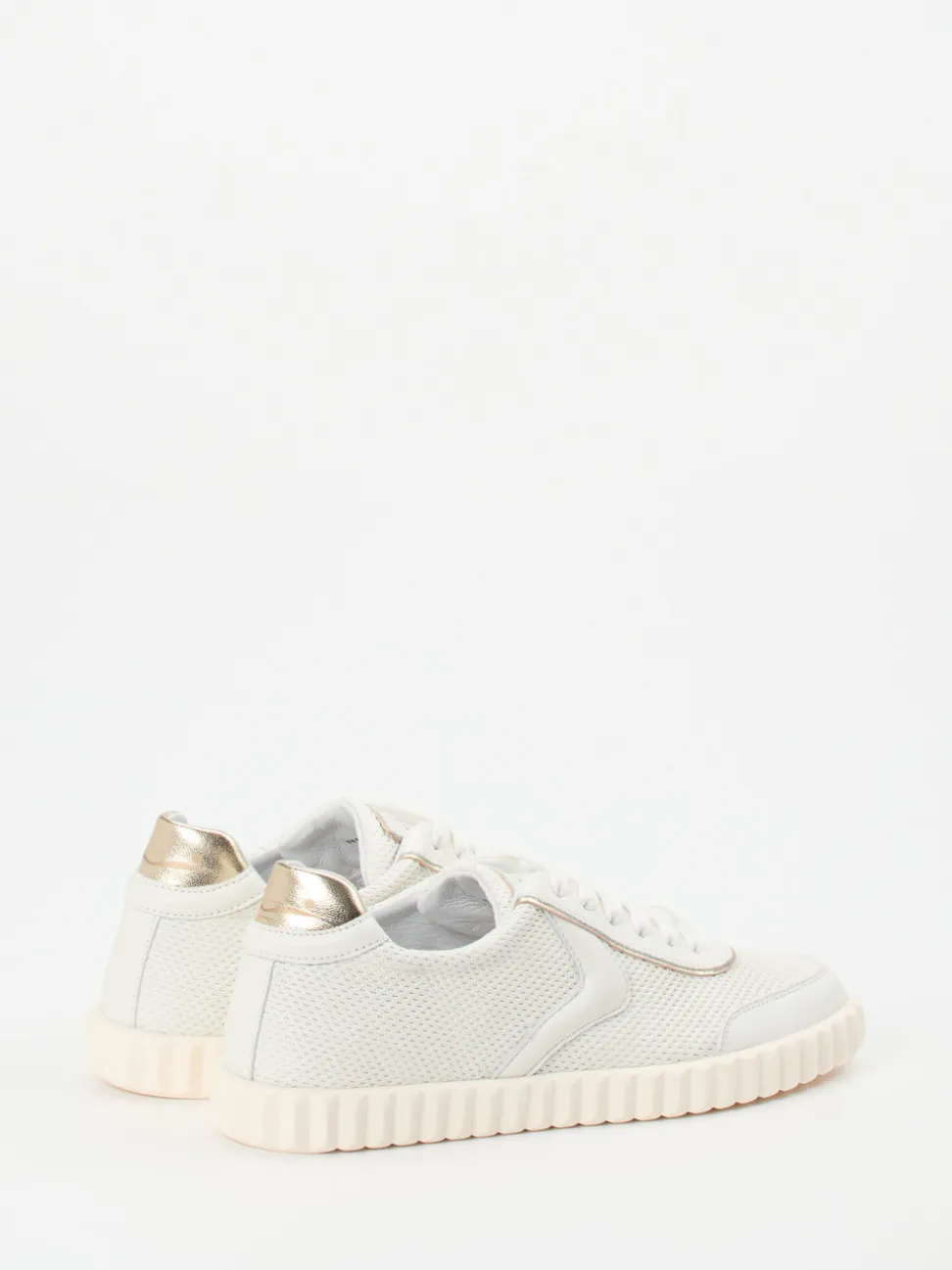 Voile Blanche – Sneaker aus Lammleder in Offwhite
