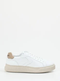 Voile Blanche – Sneaker aus Kalbleder Weiß