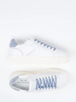 Voile Blanche – Sneaker aus Lammleder in Weiß